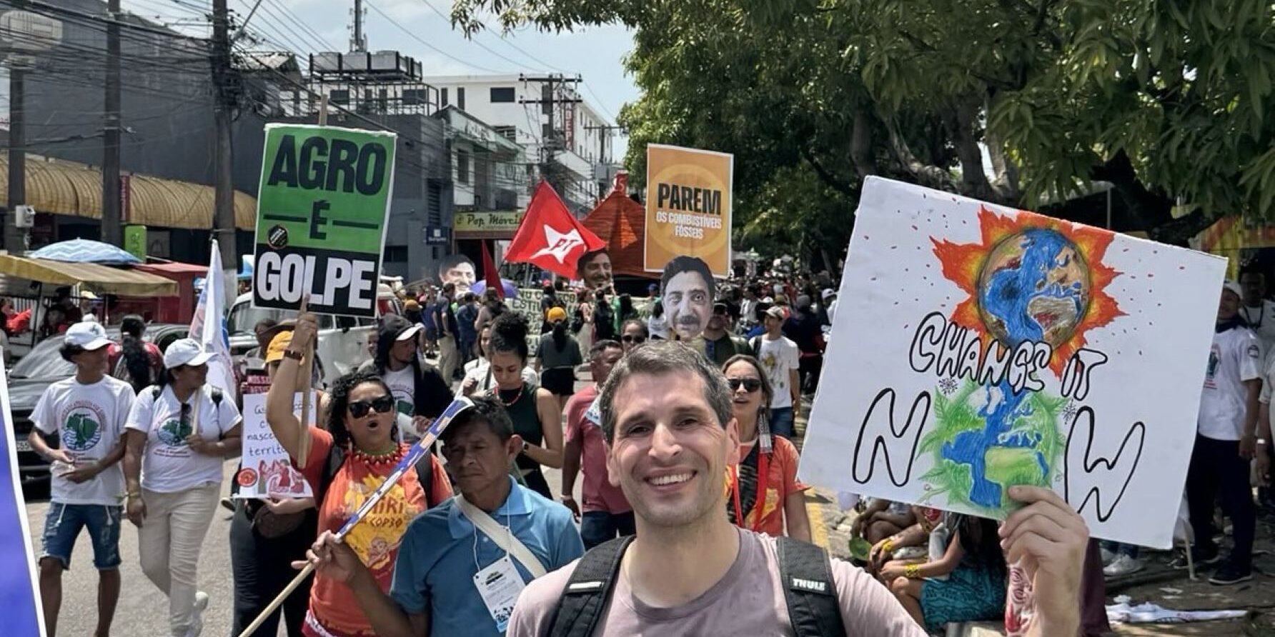 Lukas Hammer auf der COP30 - Klima-Talk, Dienstag, 2.12., 19 Uhr, Salon im Park