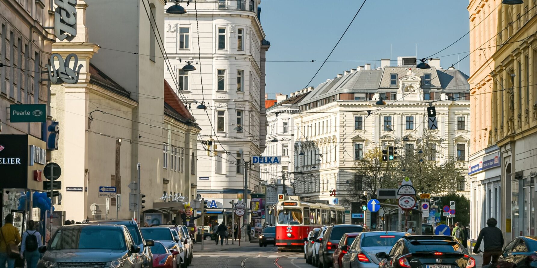 Wien Taborstraße stadtauswärts